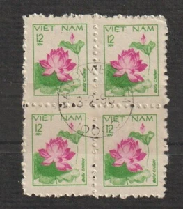 Estampillas de Vietnam 1981 bloque 4 flor de loto Scott # 1140 Cto nunca montadas - Imagen 1 de 1