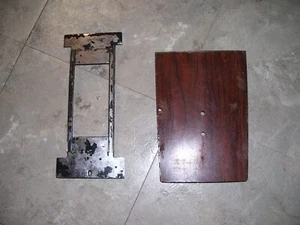 1968 1969 Original Chevrolet Camaro Woodgrain Interior Trim Console Panel Plate - Picture 1 of 2