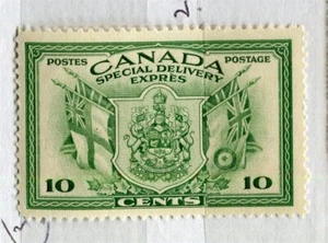 CANADA; 1942 early GVI Special Delivery issue Mint hinged 10c. value - Picture 1 of 1