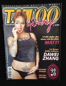 RIVISTA TATUAGGI TATTOO GALLERY N. 28 APRILE / MAGGIO 1999 - Picture 1 of 1