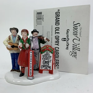 DEPT 56 Grand Ole Opry Carolers 54867 Snow Village Keramik Weihnachtsfigur - Bild 1 von 24