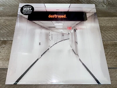 MOBY DESTROYED 2x LP *RARE* GATEFOLD EDITION VINYL 2011 IDIOT 1st PRESS !! New - Image 1 of 2