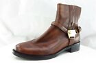 ECCO Boot Sz 35 M Harness Brown Leather Women