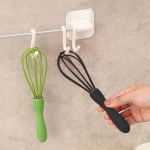 Egg Beater Rotary Manual Whisk Hand Mixer Blender Kitchen Agitator Bake Tool NEW - Picture 1 of 4