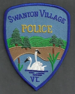 SWANTON VILLAGE VERMONT POLICE PATCH - Picture 1 of 1
