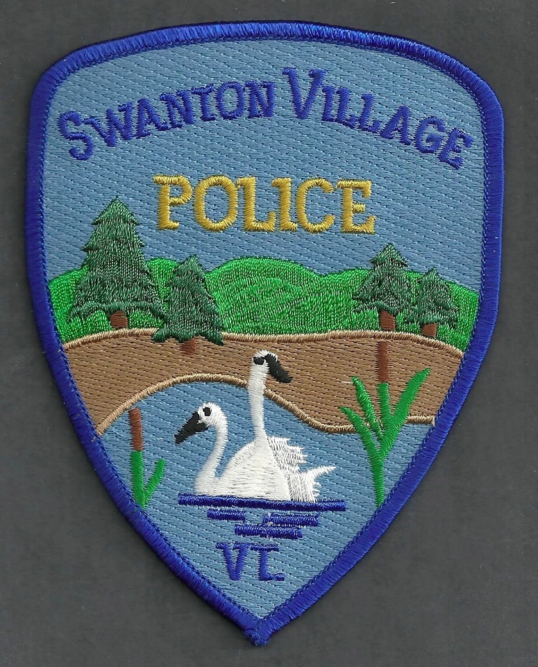 SWANTON VILLAGE VERMONT POLICE PATCH - Image 1 of 1