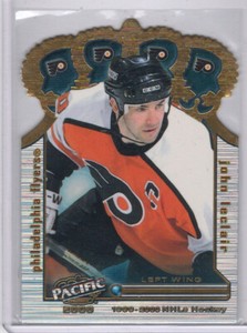 JOHN LeCLAIR 1999-00 CROWN ROYALE GOLD CROWN DIE CUT #25