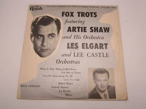 Fox Trots Featuring Artie Shaw Les Elgart & Lee Castle Royale 18151 EX/NM - Picture 1 of 6