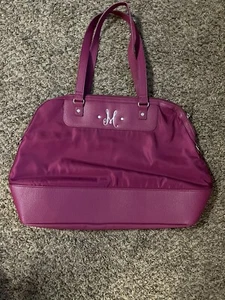 Thirty-One 31 Geschenke das ganze Wochenende Tragetasche Neu mit Etikett NEU Crushed Berry rosa über Nacht - Bild 1 von 5