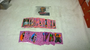 1984 Michael Jackson 2x Trading Card Sets Allens & Regina New Zealand + Wrapper - Picture 1 of 4