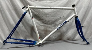 Vintage 1980s Merida ATB PRO 20" C-C Lugged CrMo Mountain Bike Frame/Fork +BB - Picture 1 of 9