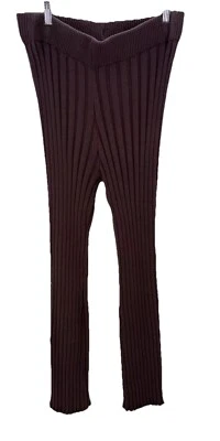 Pantalones Legging Wild Fable Para Mujer XL Cintura Elástica Tejido Acanalado Marrón Usados en Excelente Condición Foto 1 de 4