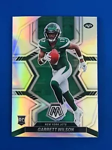 2022 Mosaic Garrett Wilson Jets Silver Holo Prizm Rookie Card #311 - Bild 1 von 2
