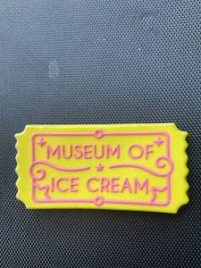 Museum of Ice Cream Vintage Rubber Fridge Magnet - Picture 1 of 2