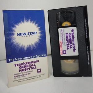 RARE- PROMO Frankenstein General Hospital VHS, 1988, Preview Demo Screener - Picture 1 of 5