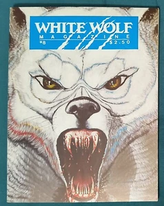 WHITE WOLF MAGAZINE #8 TSR AD&D D&D VERY GOOD - Picture 1 of 4
