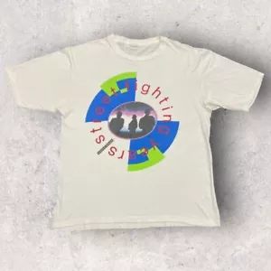 Vintage 80er USA Simple Minds Real Life Musik Tour Grafik Band T-Shirt - Bild 1 von 6