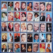 c1980 Australian Produced Trade Cards: FILM STARS ~ Pick-A-Card (from List)