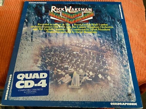 RICK WAKEMAN - Journey To The Centre Of The Earth  OOP CD-4 Quadraphonic LP YES - Picture 1 of 7