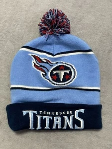Tennessee Titans Coca Cola Kroger Pom Gorro Invierno Tejido Sombrero Medias Gorra NFL - Imagen 1 de 8