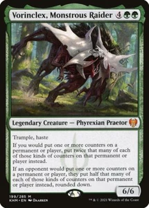 MTG Magic the Gathering Vorinclex, Monstrous Raider (199/522) Kaldheim LP - Picture 1 of 1
