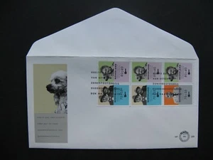 NETHERLANDS, cover FDC 1993, bookletpane eldern dog - Picture 1 of 2