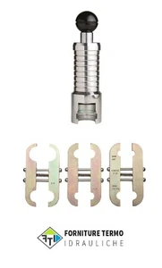 CARTELLATRICE CARTELLATORE 60DB MANUALE PER TUBI INOX PER ACQUA + 3 DIME - Foto 1 di 1