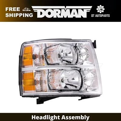 For 2007-2014 Chevrolet Silverado 3500 HD Dorman Headlight Assembly Right 2008 - Image 1 of 4