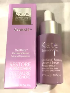 Kate Somerville DeliKate siero di recupero formato completo 1 oncia 30 ml nuovo con scatola prezzo al dettaglio consigliato dal produttore $98 - Foto 1 di 9