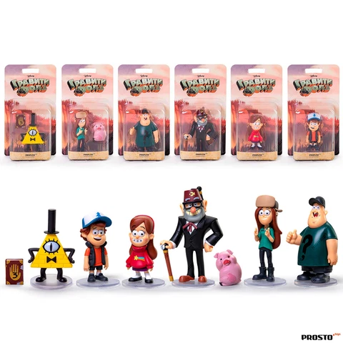 Gravity Falls Figurine, Toys, Cartoon Character, Original Cover