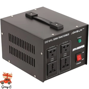 Transformador convertidor de voltaje de alta resistencia 800 W CA 220 V a 110 V paso arriba/bajado - Imagen 1 de 6