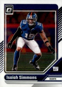 2024 Donruss Optic #149 Isaiah Simmons - Picture 1 of 2