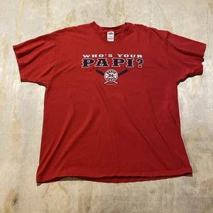 Boston Red Sox Hemd Herren Large Vintage 2004 Big Papi David Ortiz 2XL - Bild 1 von 7