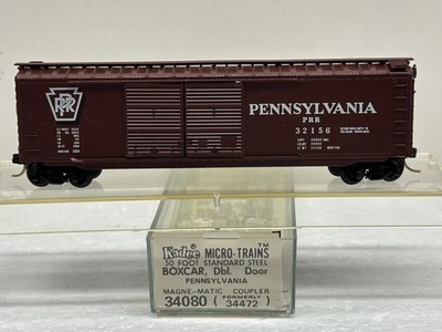 N Scale Kadee Micro Trains MTL 34080 Pennsylvania PRR 32156 Box Car - Image 1 of 4