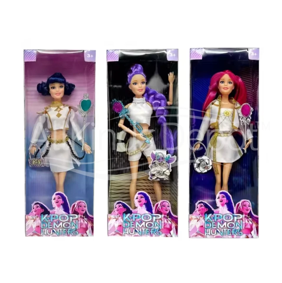 Devil Hunters K-Pop Style Magic Girls Doll – Fashion Warrior Figures - Image 1 of 1