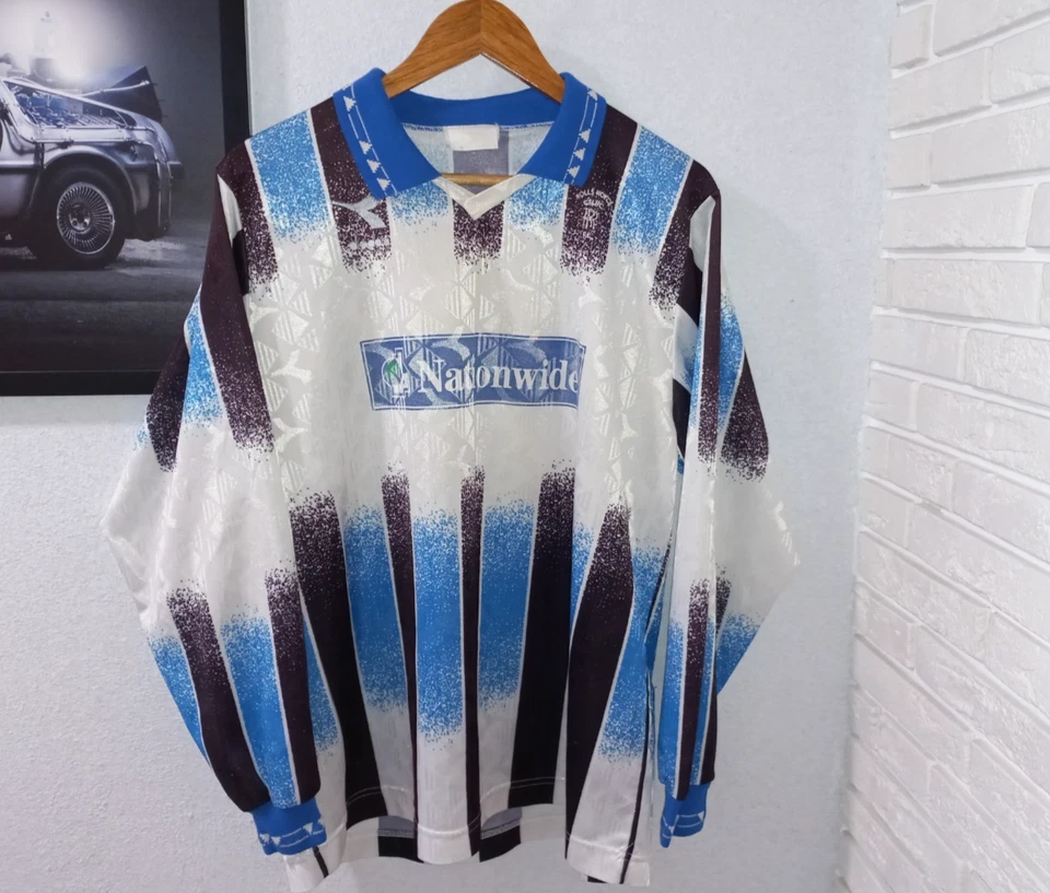 1998/00 Rolls-Royce Football Shirt #7 Match Worn Long Sleeve Size XL Vintage. - Image 1 of 4