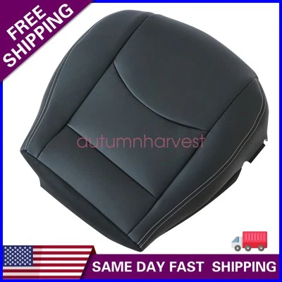 For 2009 - 2014 Mazda MX-5 Miata Driver Bottom Replacement Leather Cover Black - Image 1 of 4