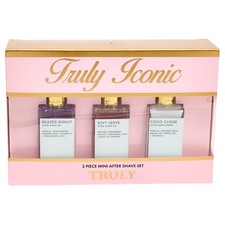 Truly Iconic 3-Piece After Shave Oil Gift Set 0.7fl oz Eachx3 Gift Bag