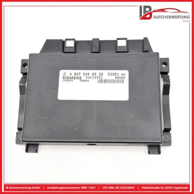 Unidad de control transmisión automática A0275450332 MERCEDES CLASE E S210 E320 T 4MATIC Foto 1 de 4