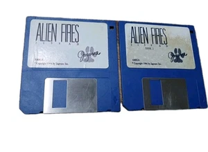 ALIEN FIRES 2199 AD GAME AMIGA COMPUTER 3.5" INCH FLOPPY(S)  - Picture 1 of 7