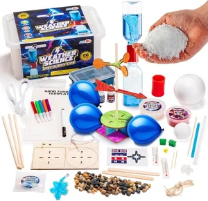 Original Stationery Weather Science Kit Discovery Lab 62 Piece STEM toy Ages 8+ - Picture 1 of 10