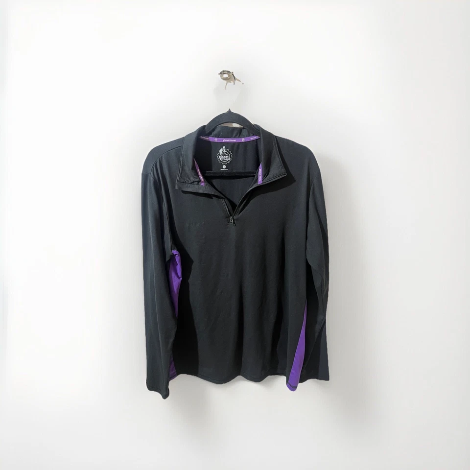 Limited Edition Planet Fitness Apparel 3/4 Zip Size Medium - Image 1 of 3