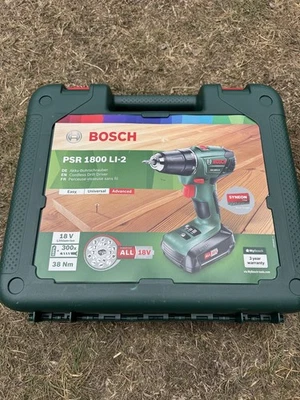 Bosch Carry Case was for PSR 1800-Li-2 Drill, Case Only.  - Image 1 of 4