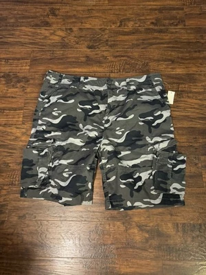 Pantalones Cortos Carga Aero Elásticos Para Hombre Talla 42 Camuflados Camflauge Utilidad Ejército Sensación Foto 1 de 4