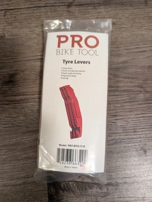 PBT PRO BIKE TOOL Palancas de Neumáticos de Bicicleta Herramienta de Eliminación de Neumáticos - Paquete de 3 Foto 1 de 2