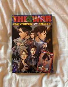 Exo The War Repackage Album with Kai Photocard - Picture 1 of 4
