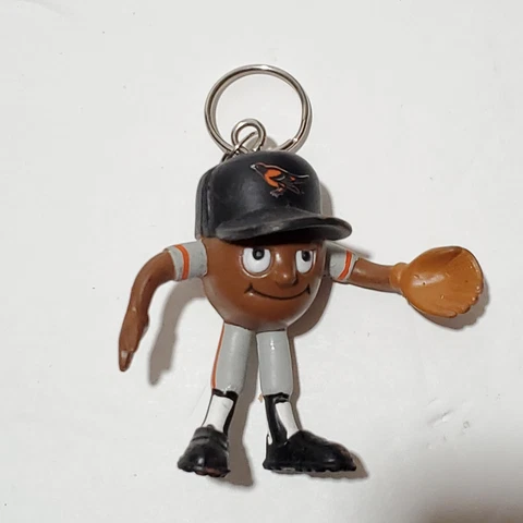 Vintage Baltimore Orioles Keychain Figurine MLB 1993 Baseball Rare Collectible Cover
