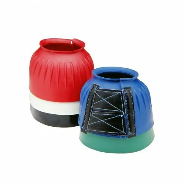 Tough 1 medium white pro guard bell boots horse tack 66-24276 - Image 1 of 1