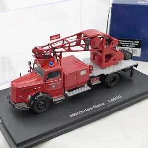 Schuco 1:43 03101 Mercedes Benz L6600 Feuerwehr mit Kran in OVP EX6540 - Bild 1 von 3