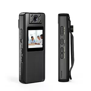 BOBLOV A22 Mini 1080P Body Worn Camera IR 1.3inch 160° Audio Recording Camcorder - Picture 1 of 14